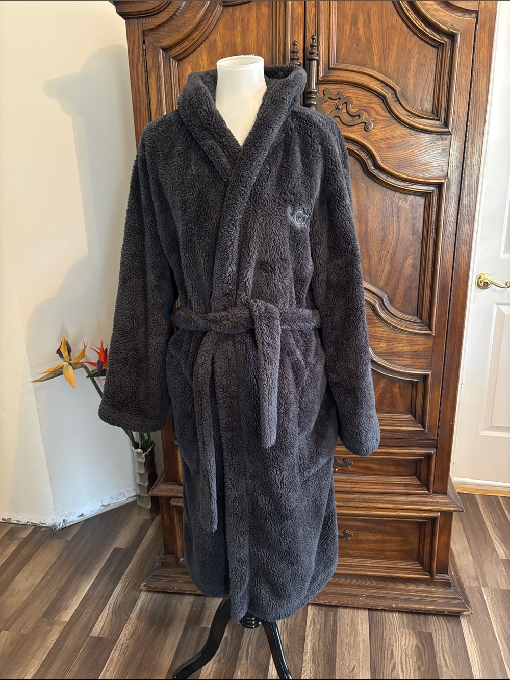 UGG Beckett Fleece Hooded Robe